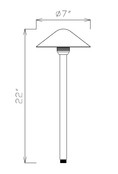 Load image into Gallery viewer, Conical 2-PACK Path Landscape Light