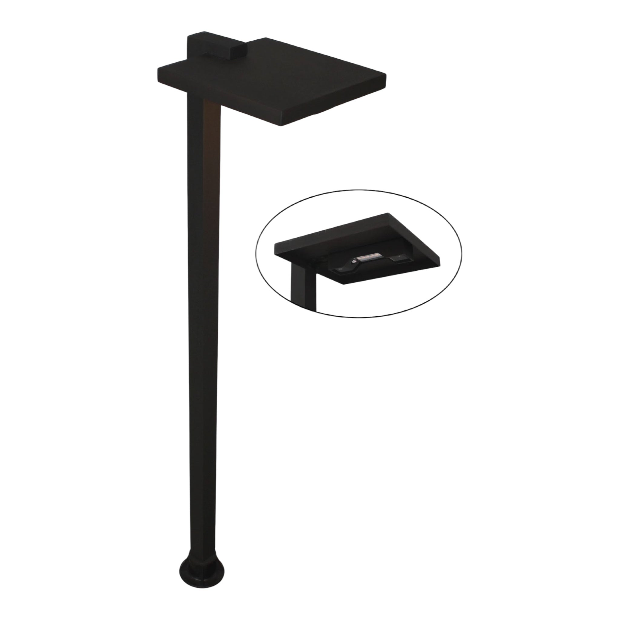 LEVEL AL Black Path Landscape Light