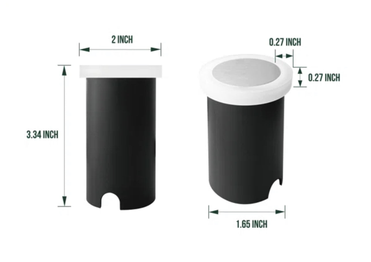 Halo Path & Surface Mount Hardscape Landscape Light