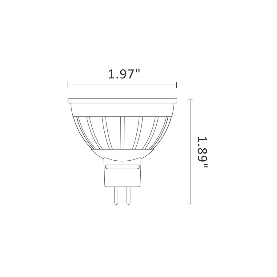 P-Series MR-16 LED Landscape Lighting Lamp