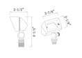 Load image into Gallery viewer, Cube Mini Wash Landscape Light Available in Aluminum & Brass
