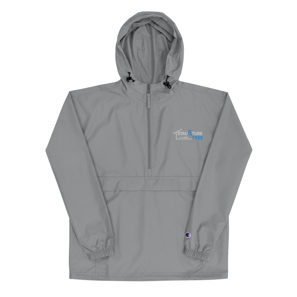 S&T Embroidered Champion Packable Jacket