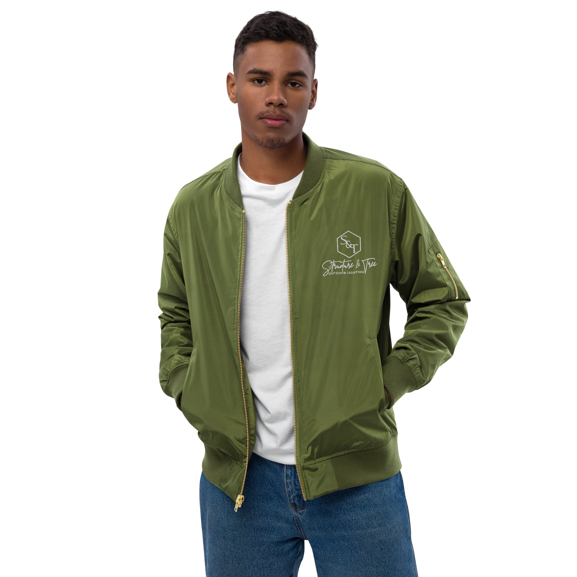 S&T Premium recycled bomber jacket